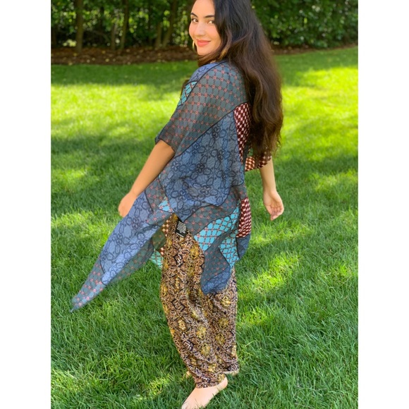 🆕Free People || Multi-Printed Kimono - Picture 2 of 16